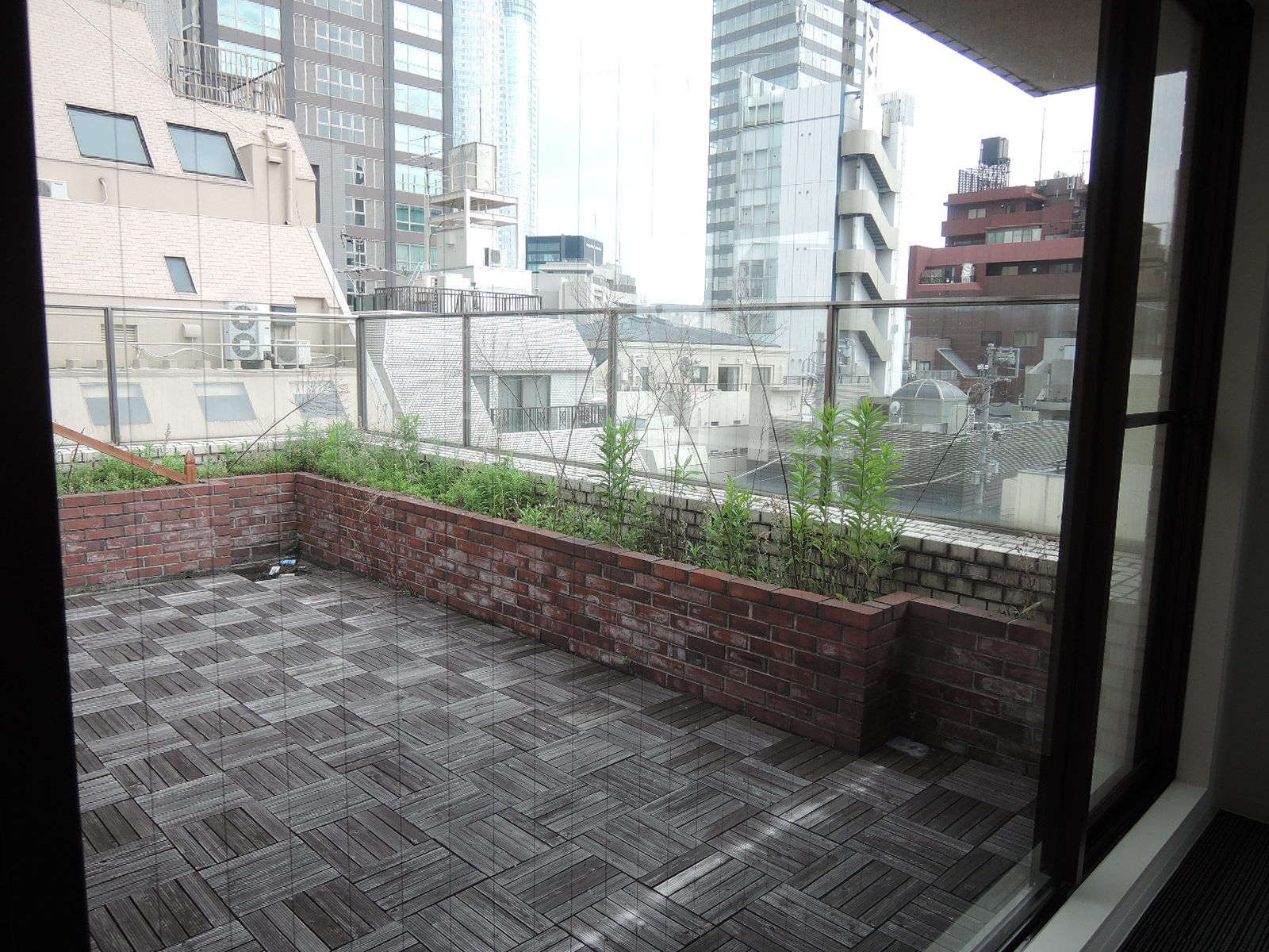 上層階にのみあるウッドステッキ