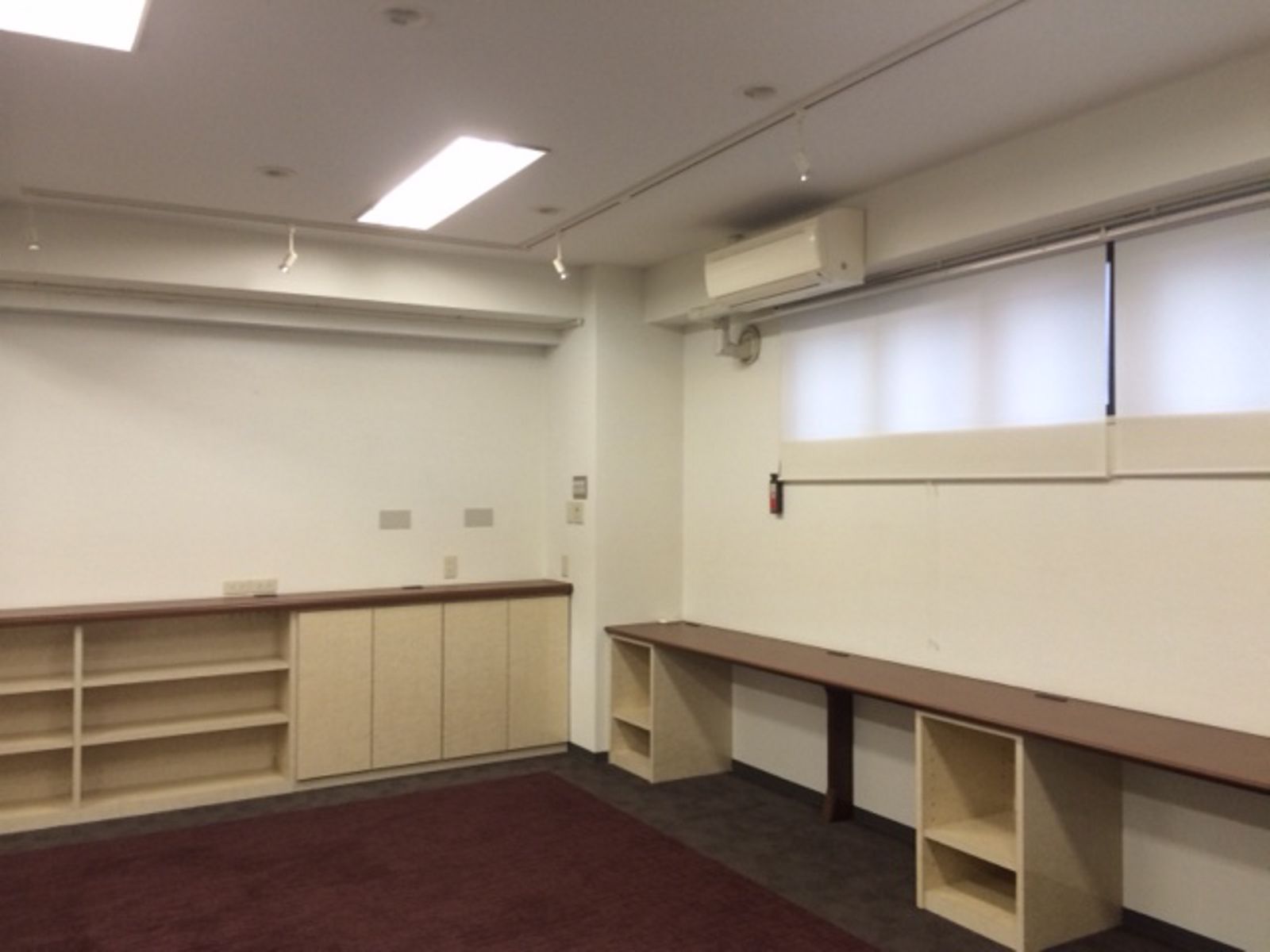 収納棚が豊富