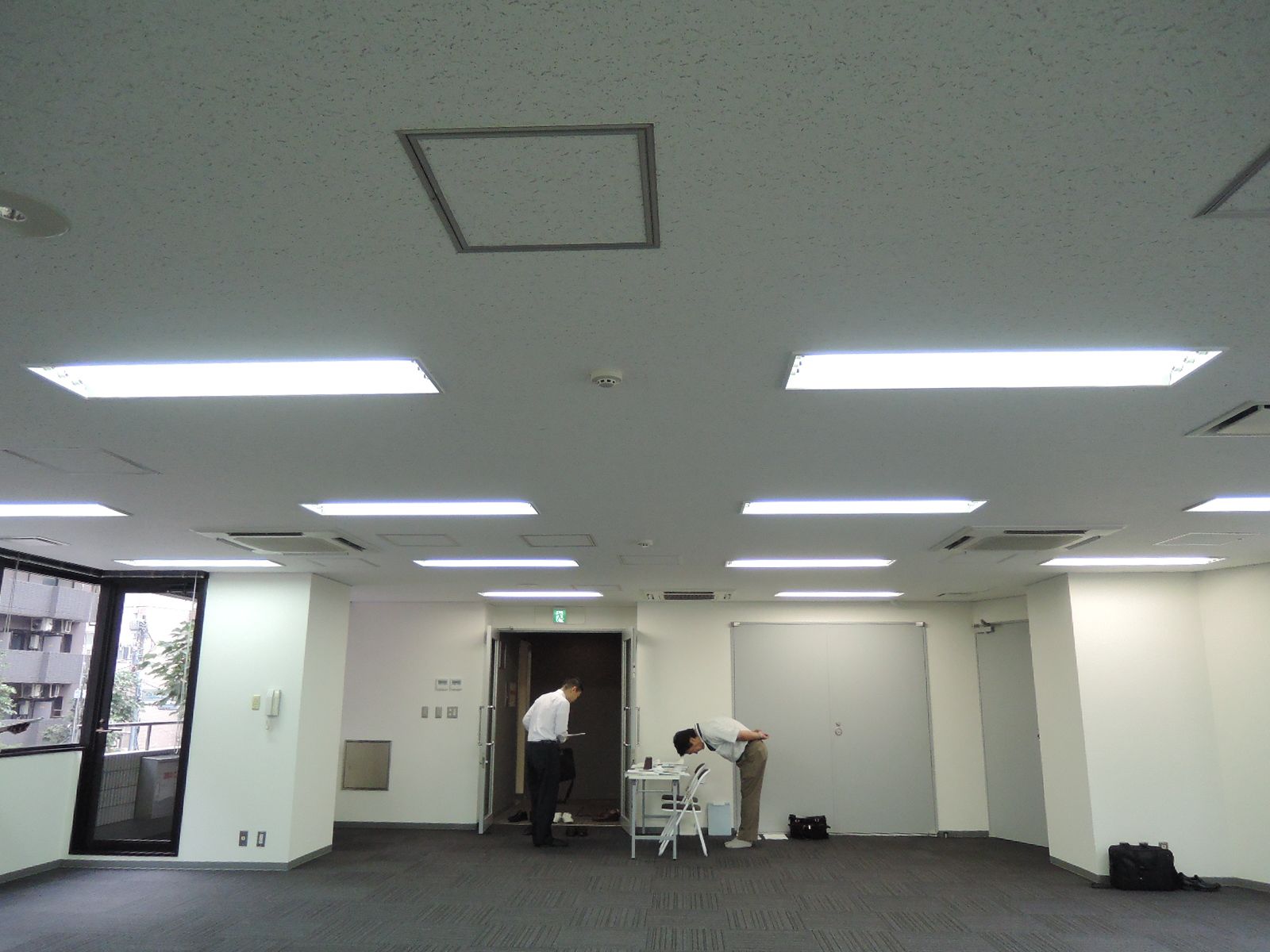 天井の様子