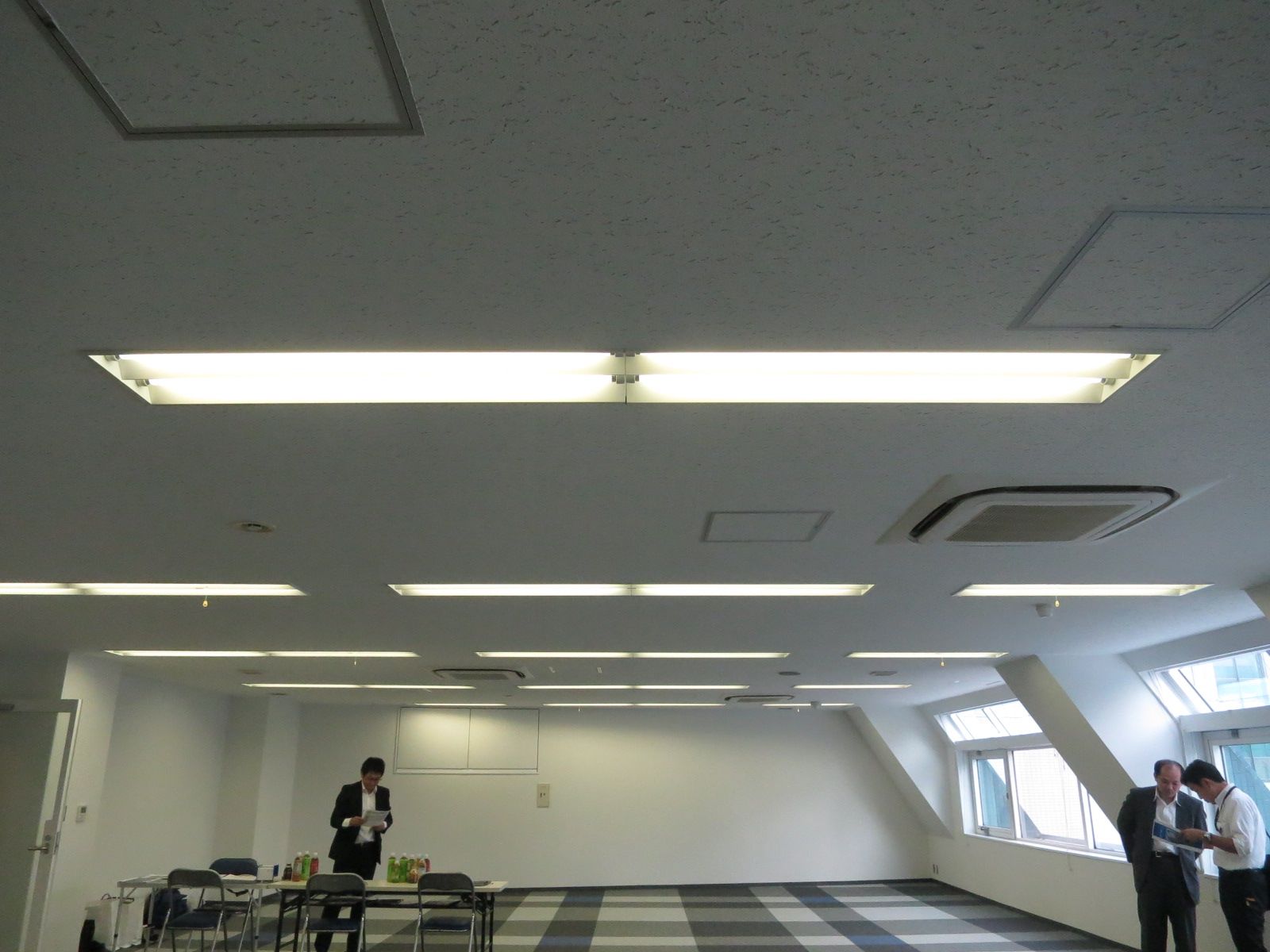 天井の様子