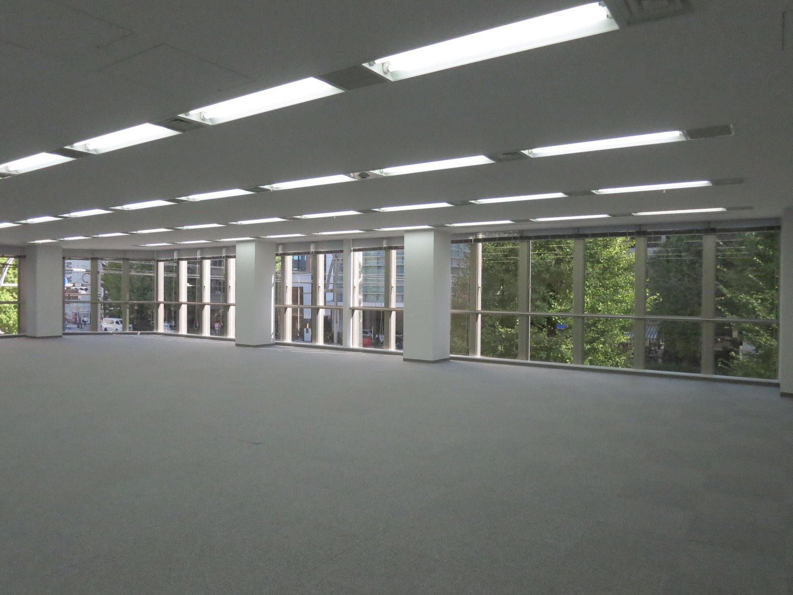 窓際の様子