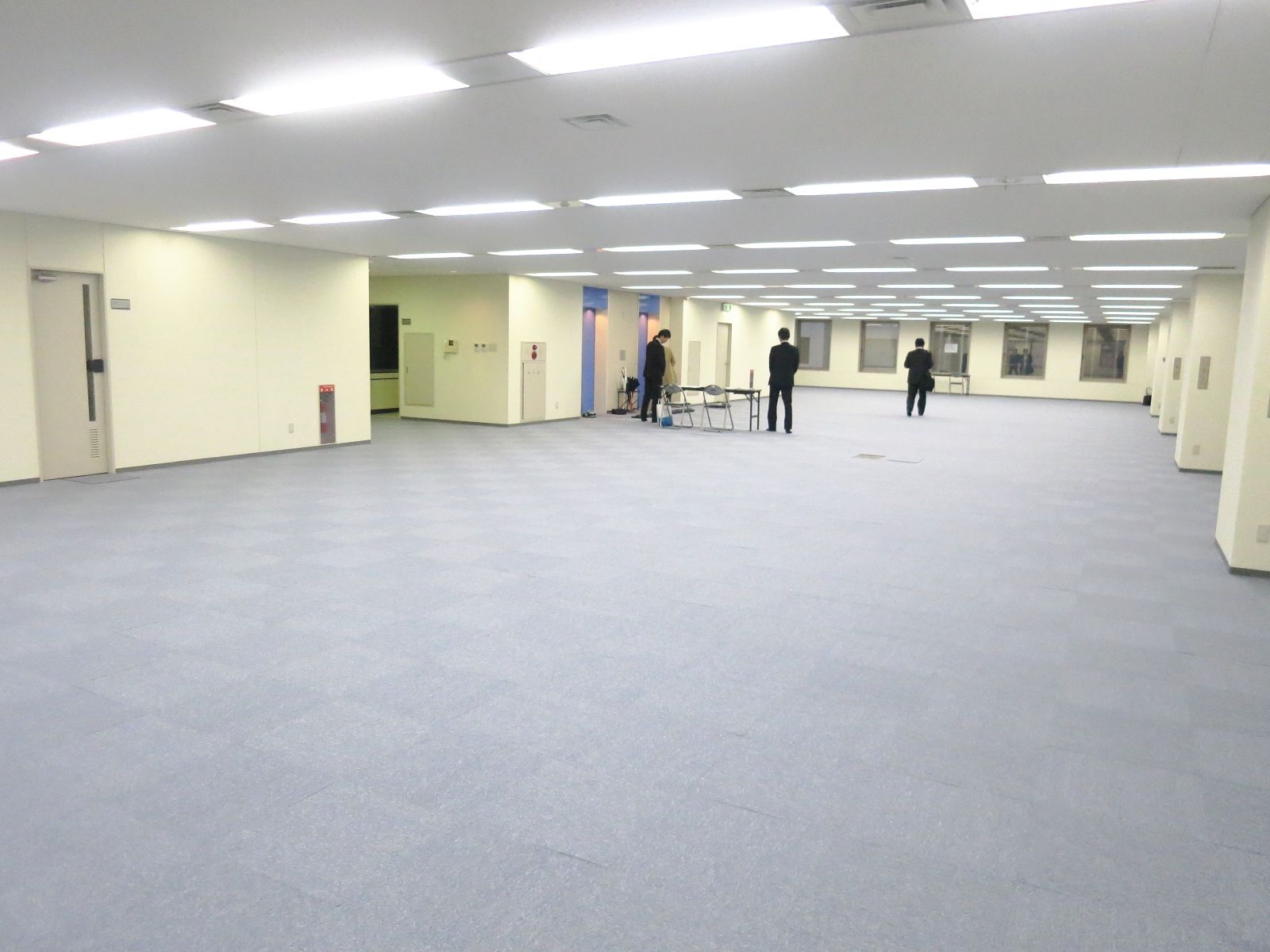 奥行きのあるフロア
