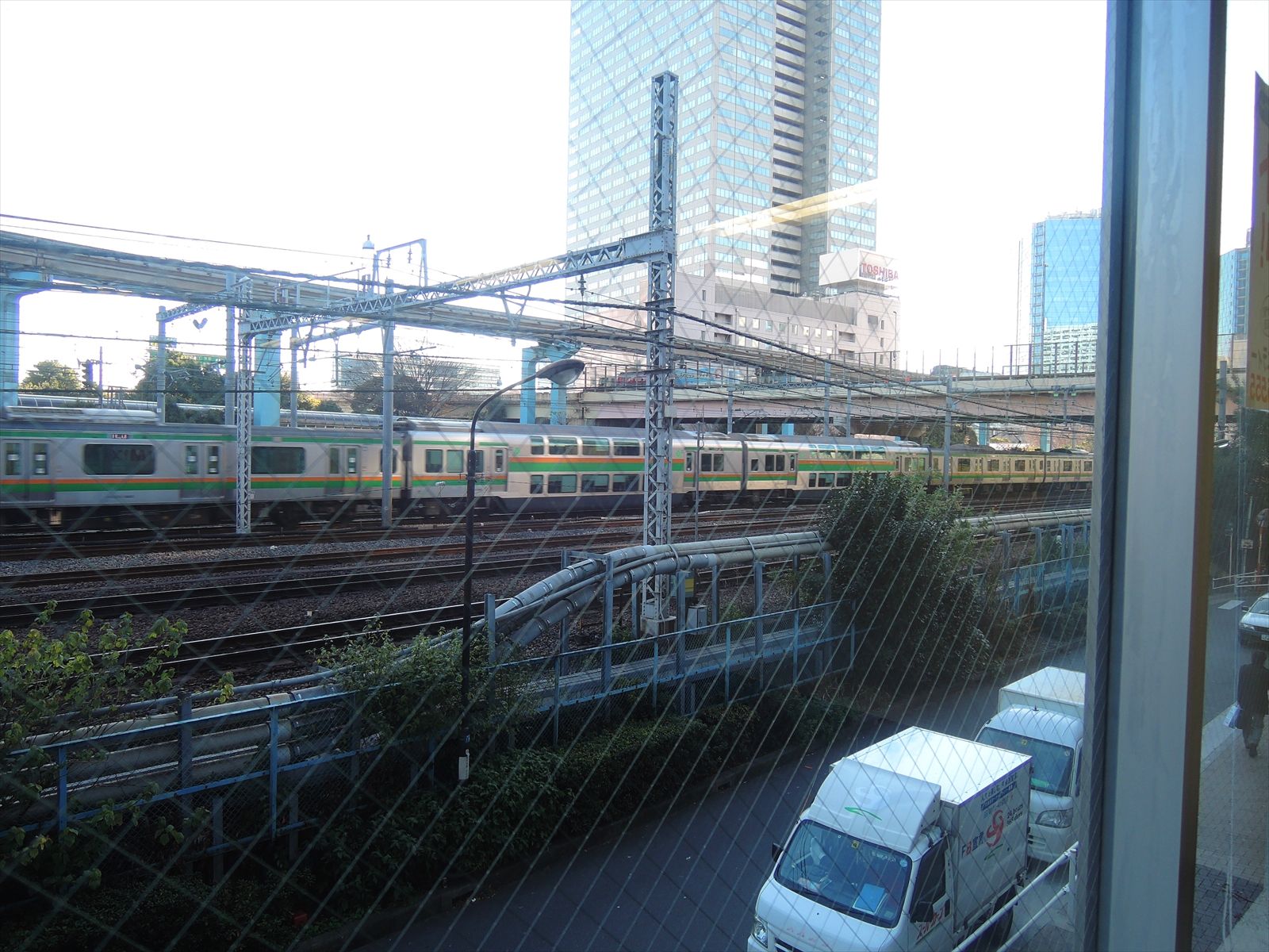 線路沿い