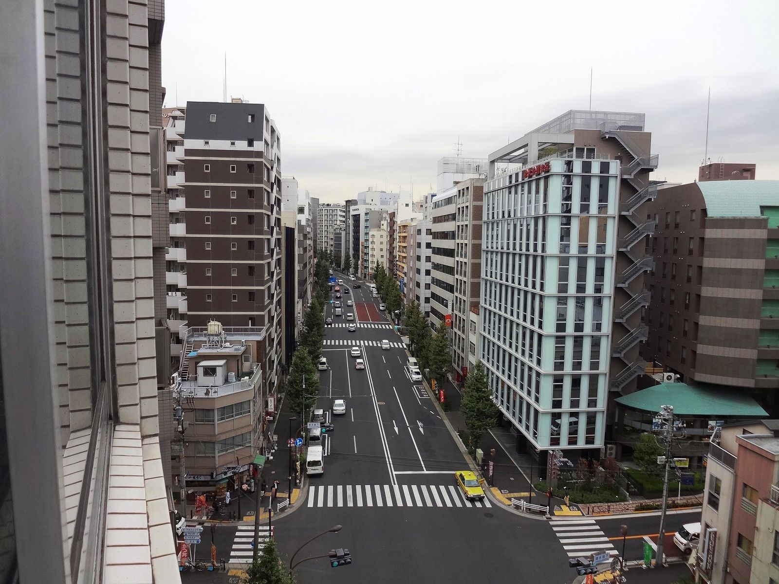 蔵前橋通りが見える眺望