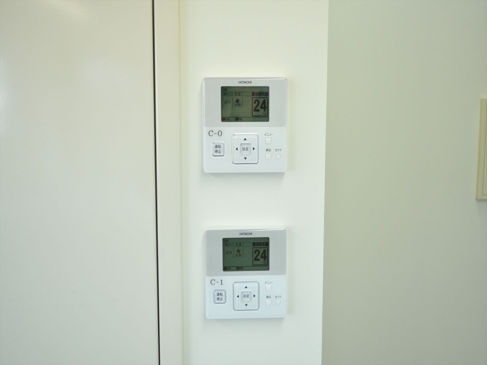 空調のスイッチ