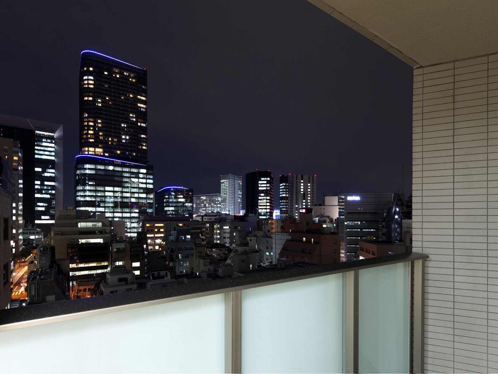 バルコニーからの眺望