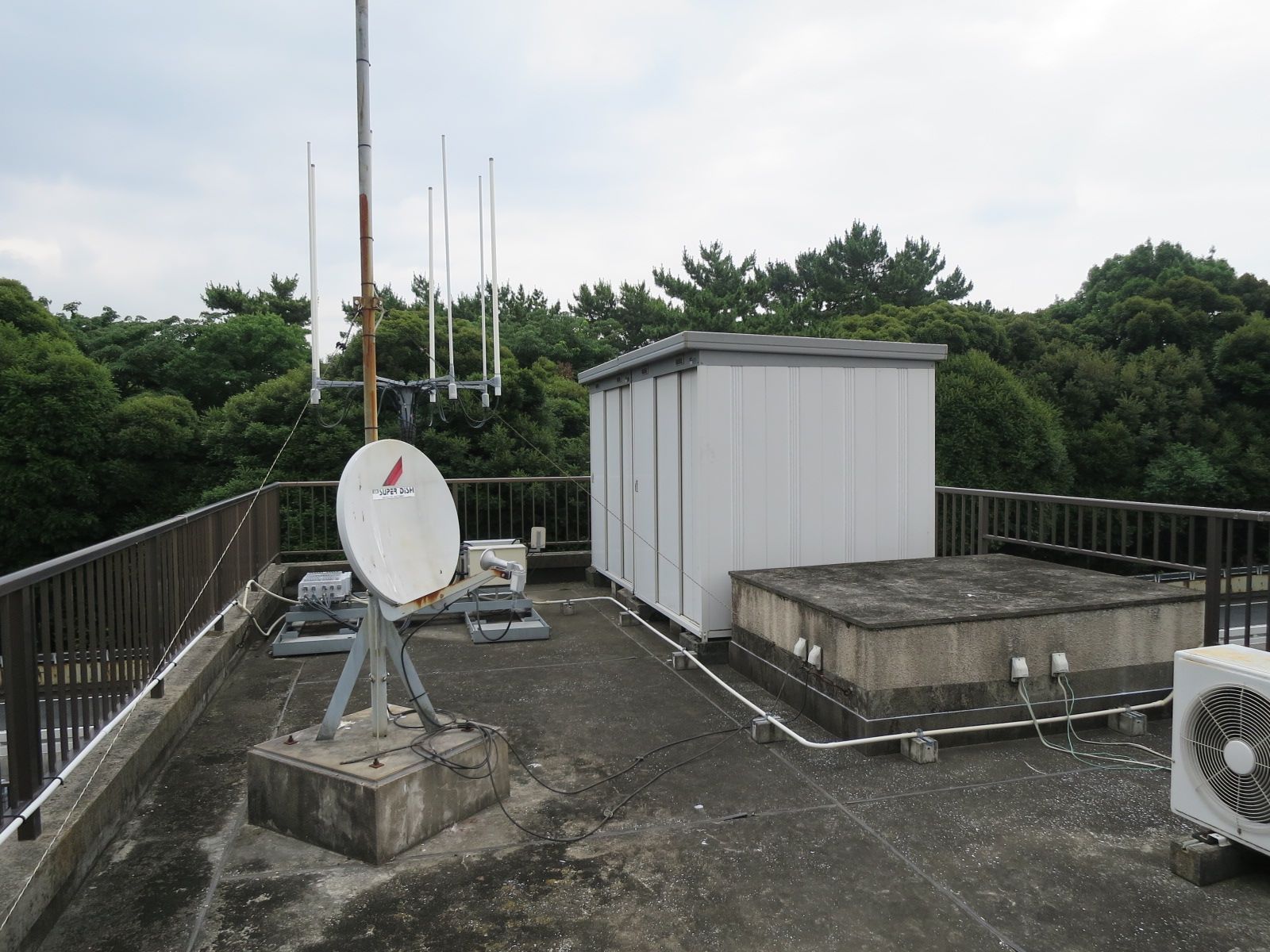 屋上の雰囲気