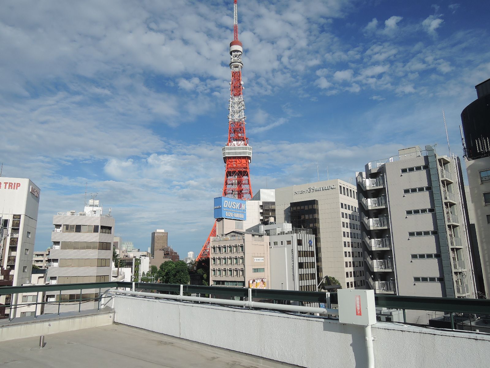 屋上からの眺望