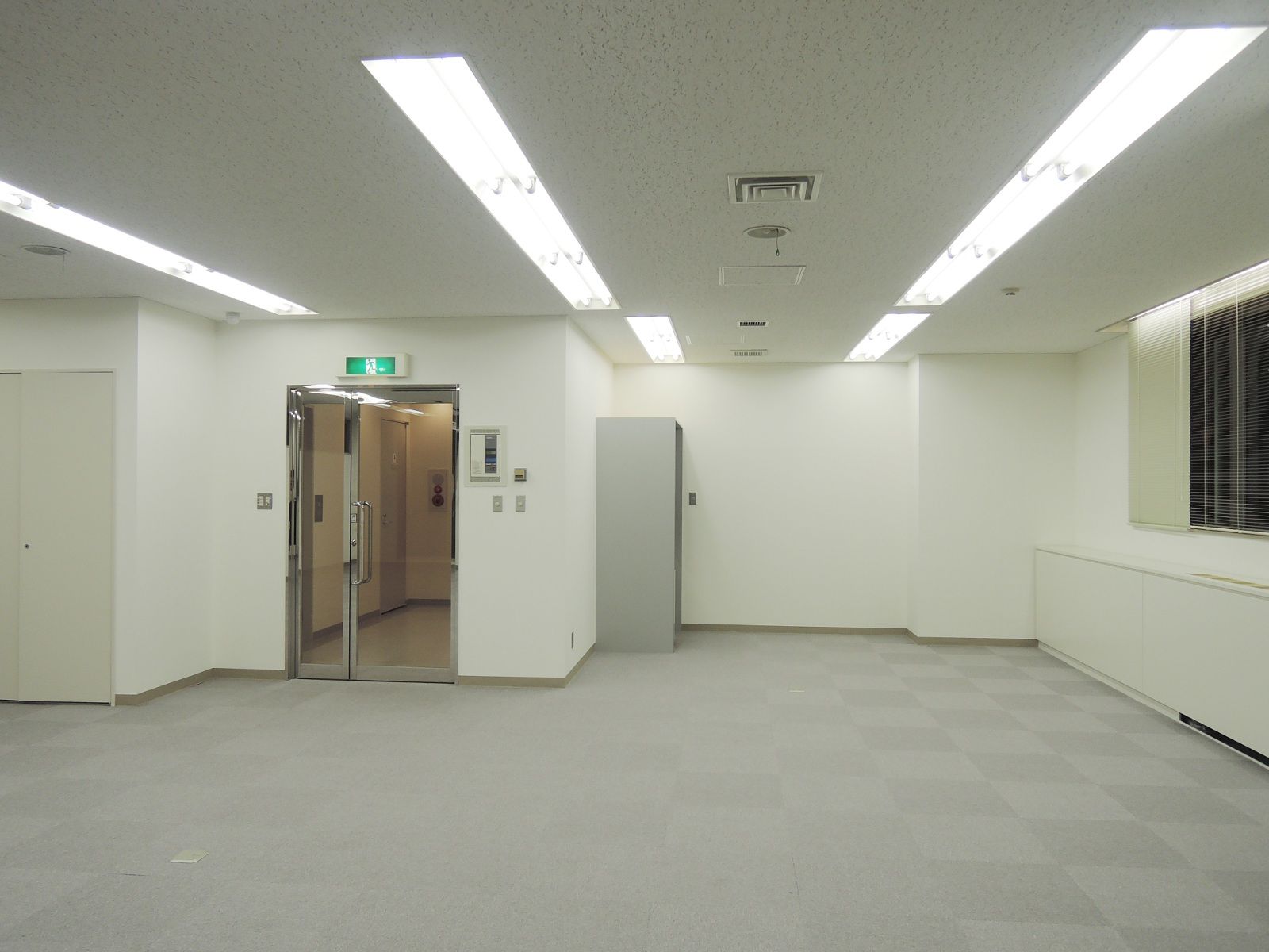 貸室出入口の周辺