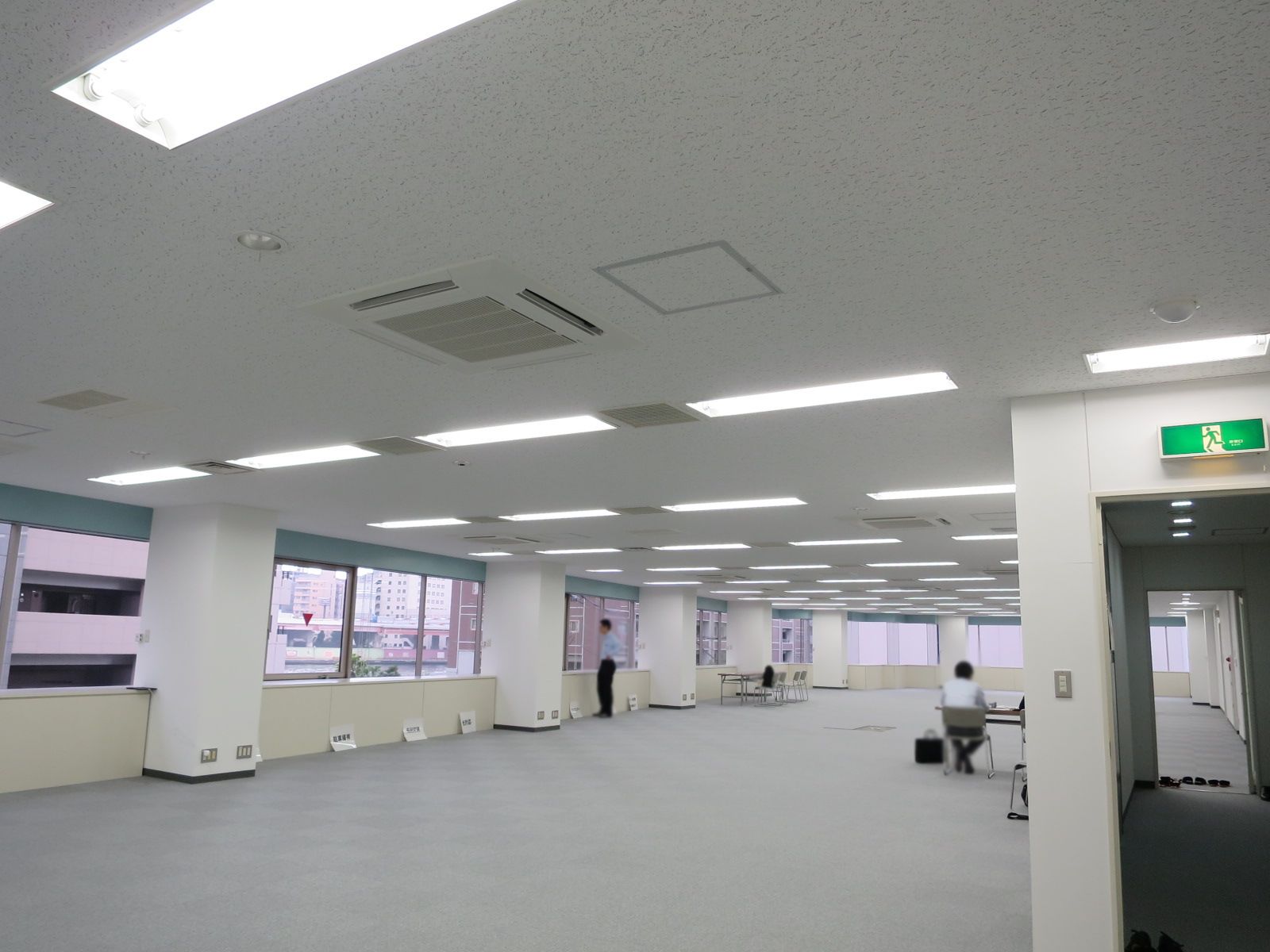 貸室別角度の様子