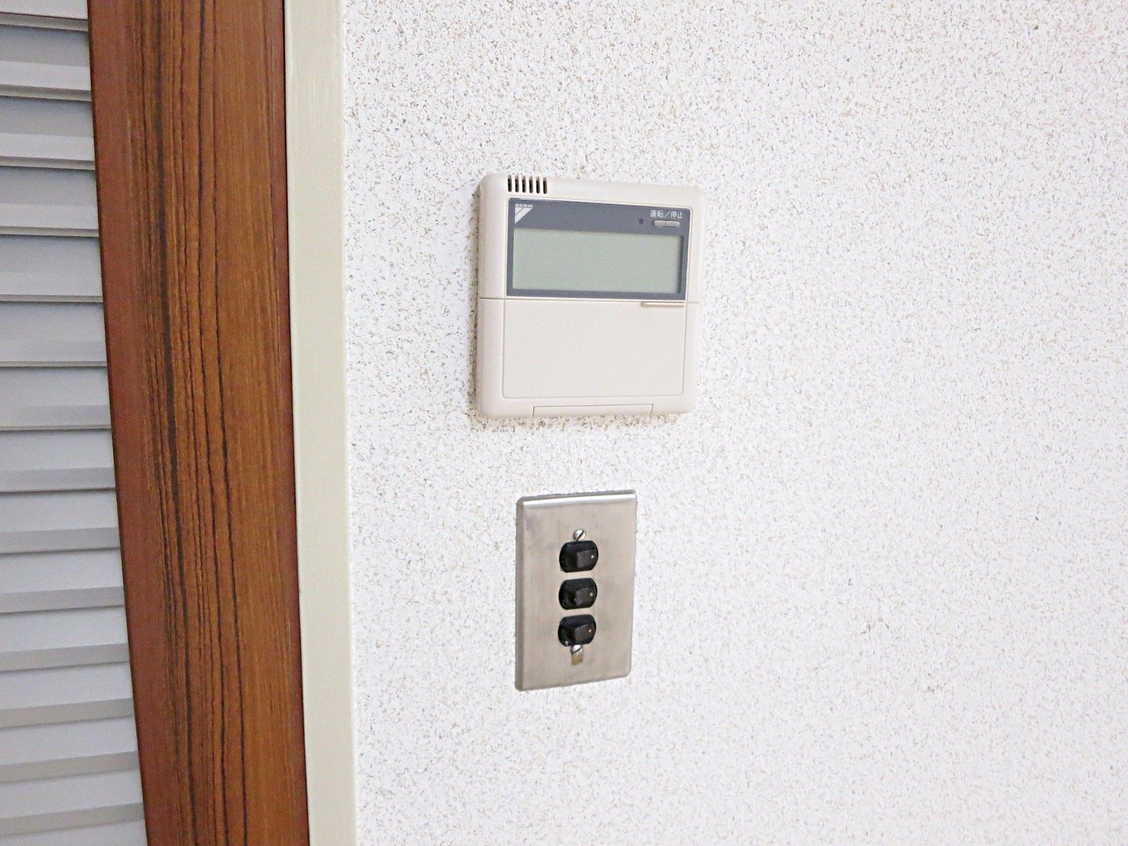 空調スイッチ類