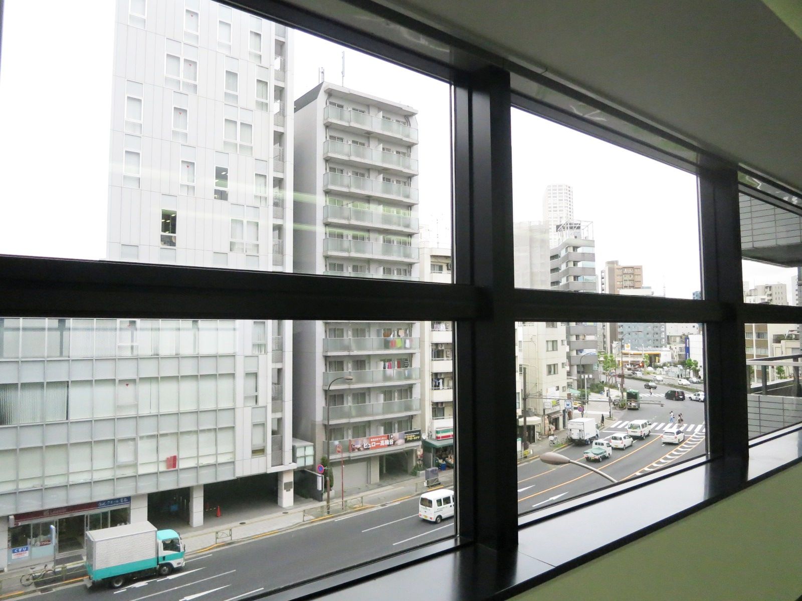 桜田通りを見下ろす眺望