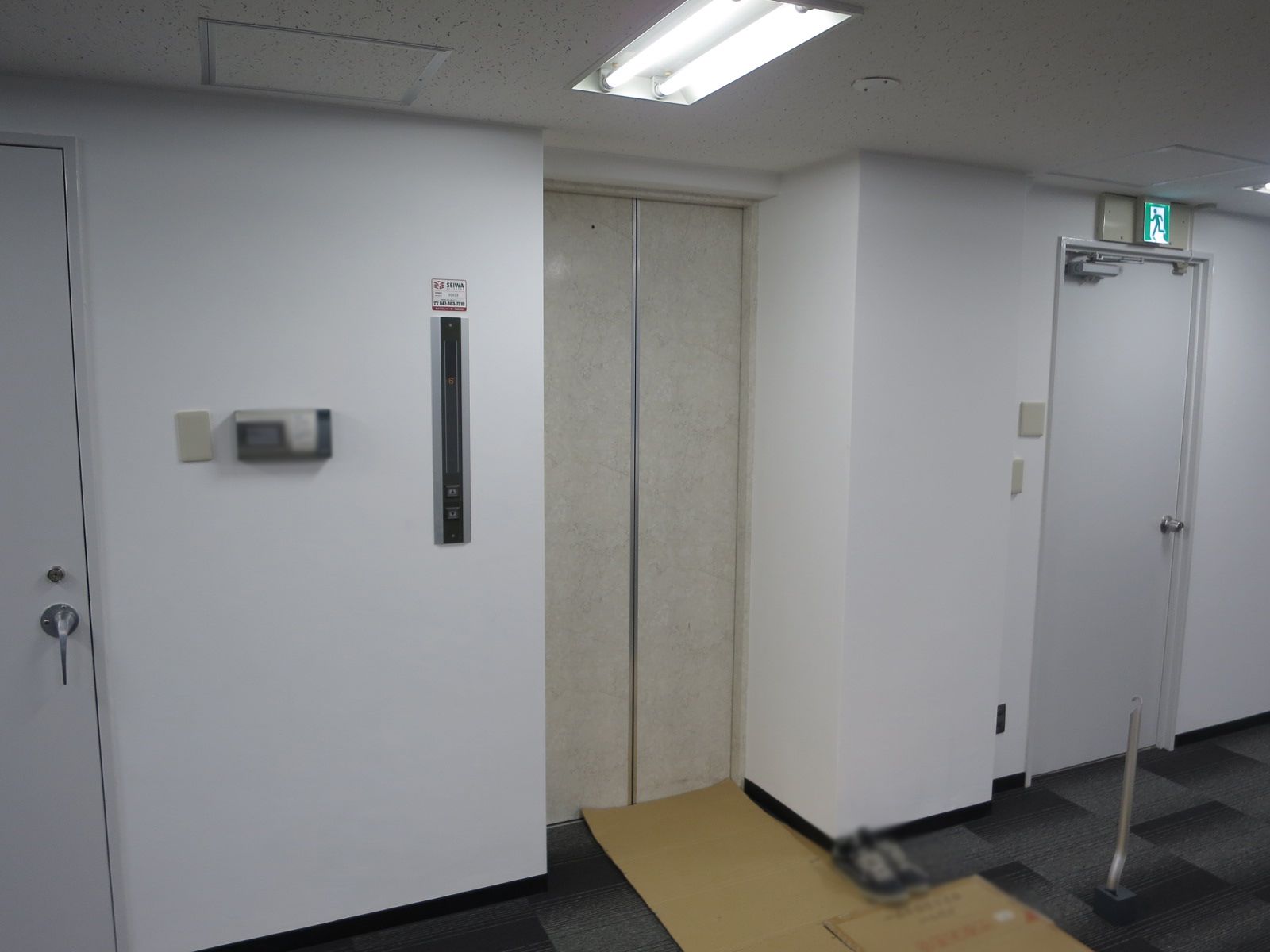 ダイレクトインのエレベーター