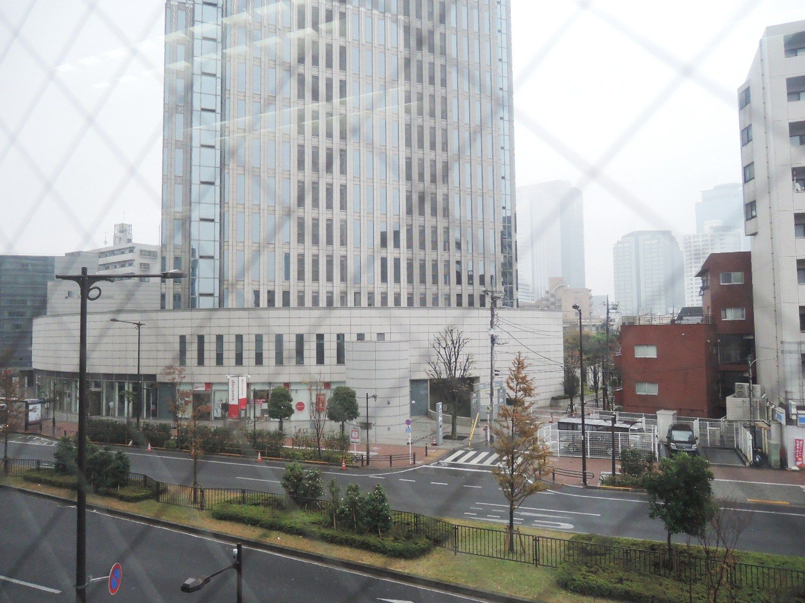 山手通りを見下ろす眺望