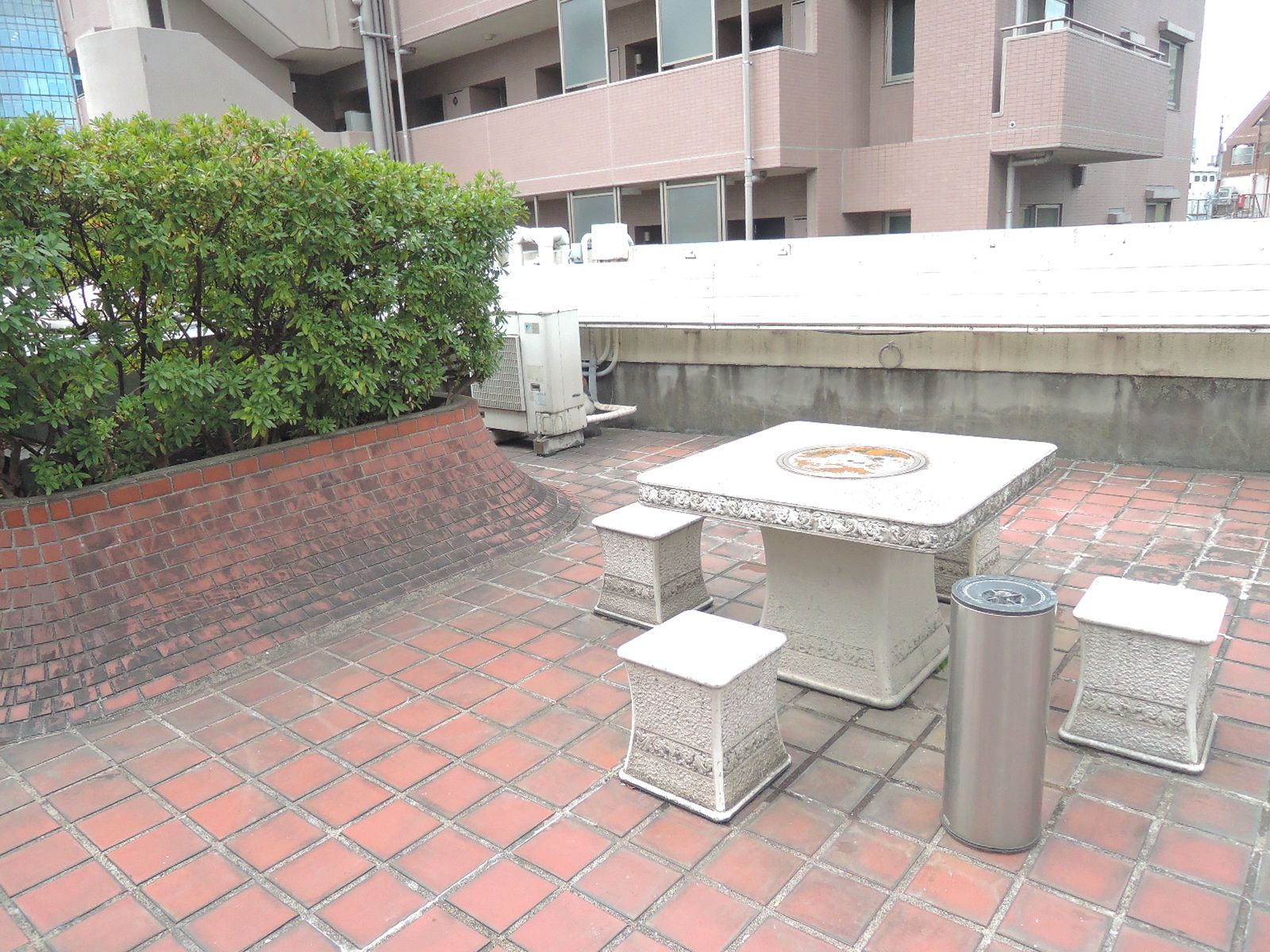 屋上の様子