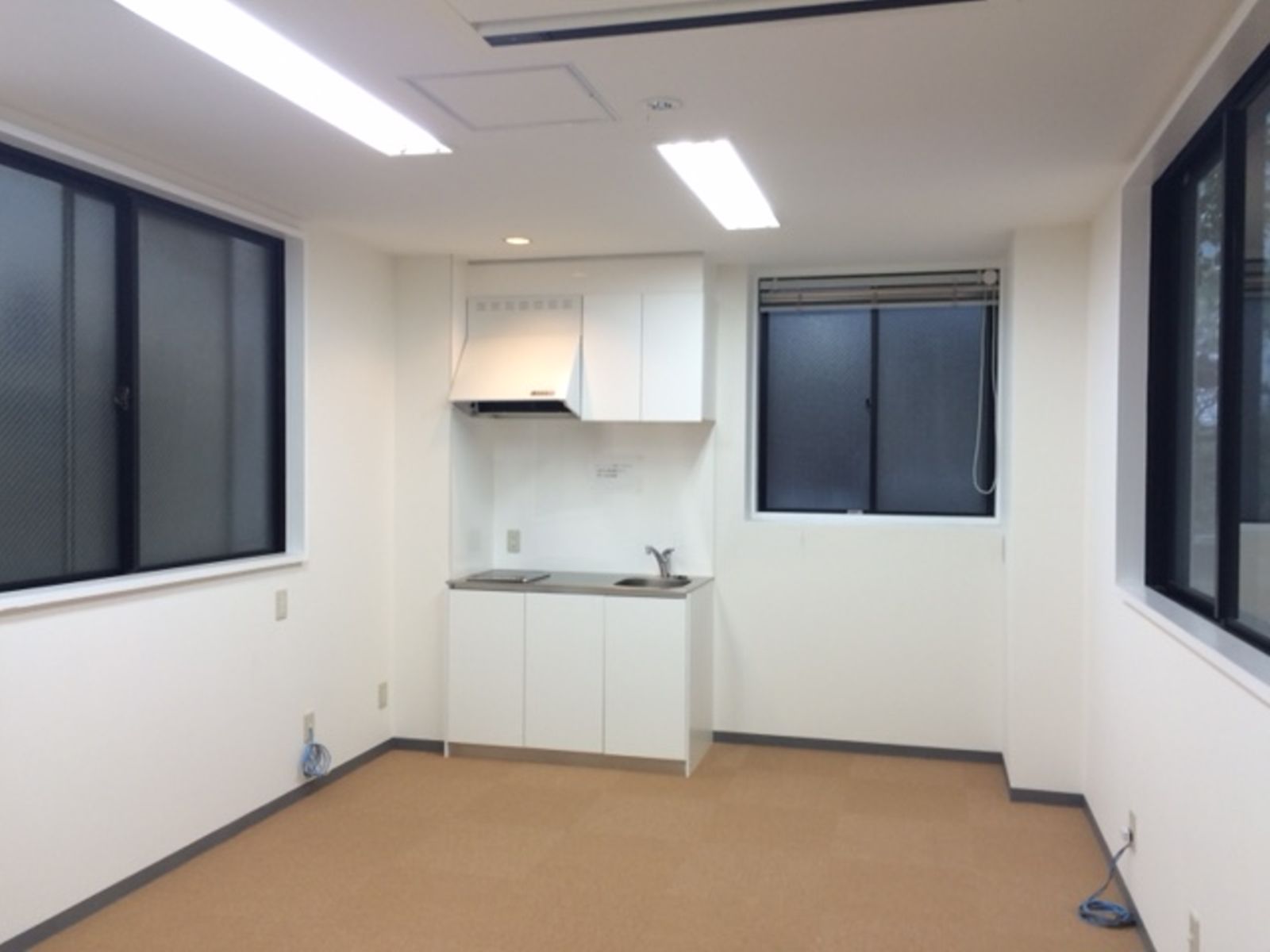室内の給湯スペース