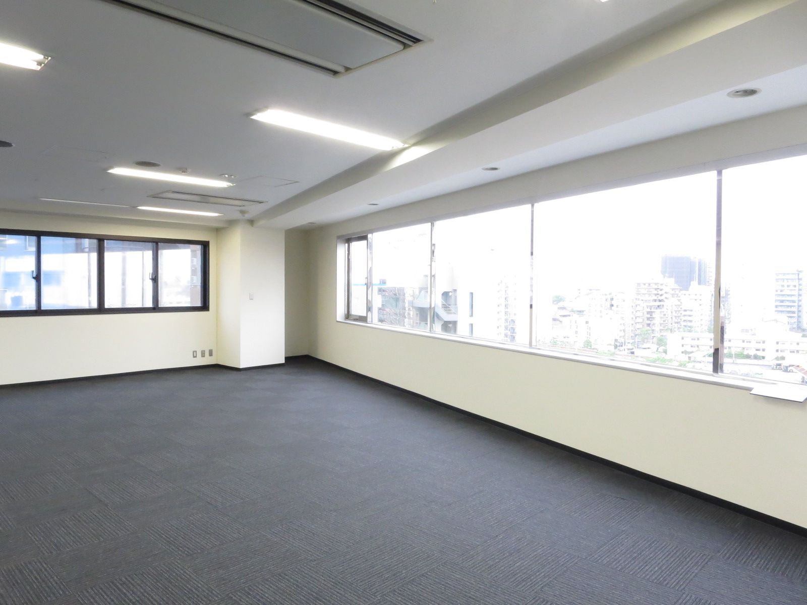 大きな窓面