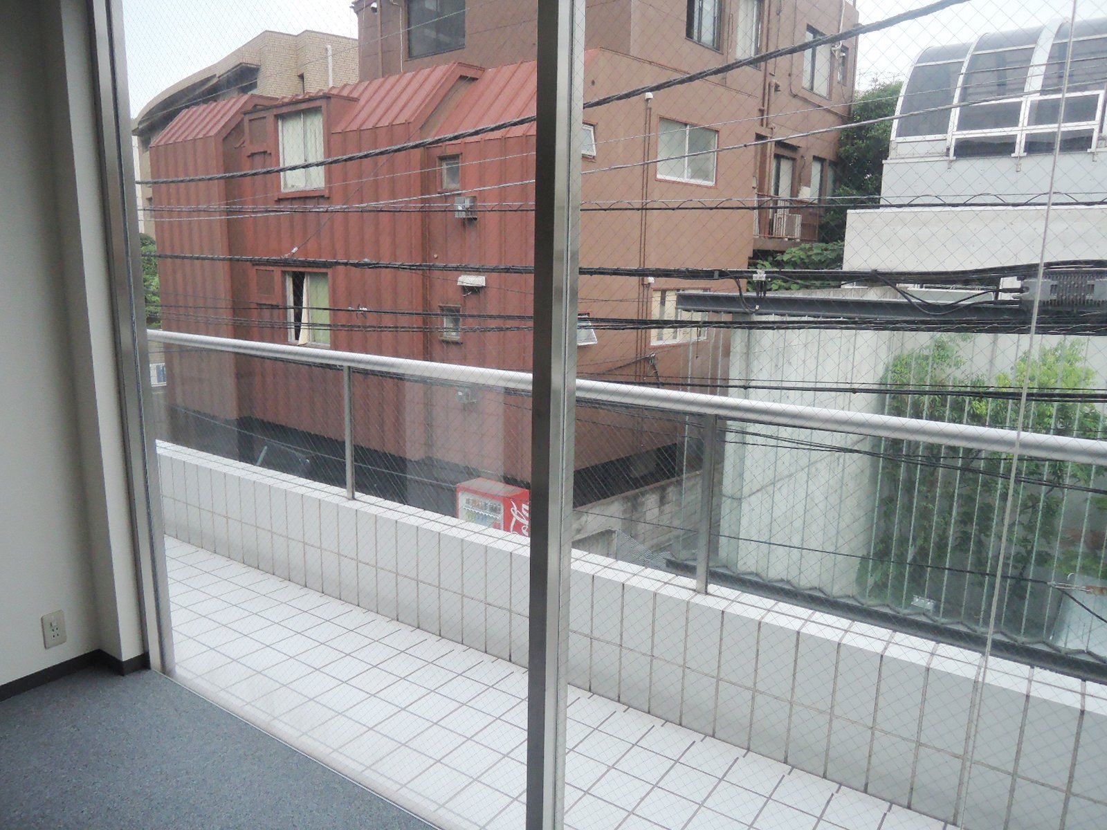 窓際の様子