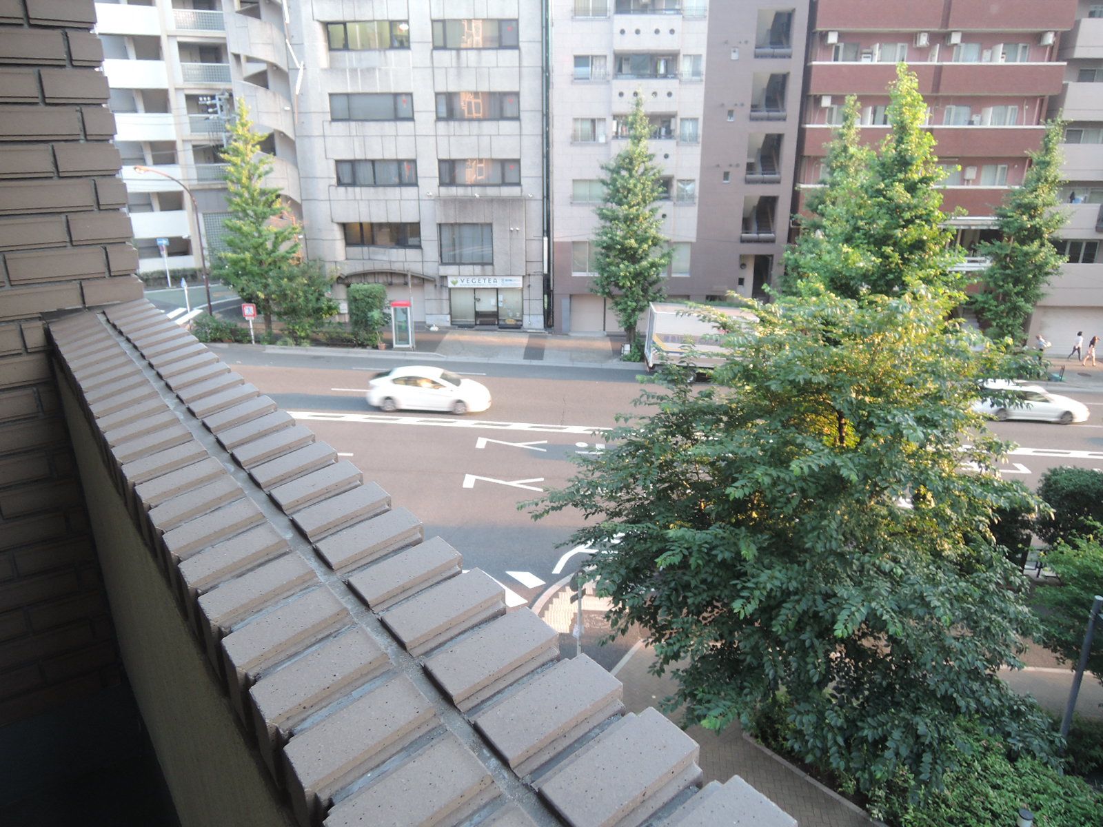 バルコニーからの眺め