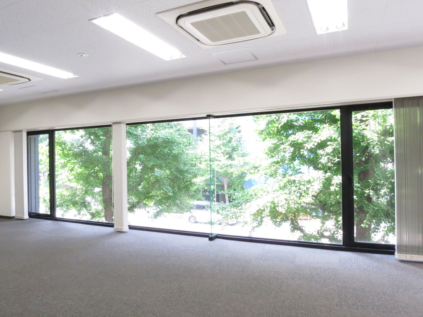 低層階は窓が大きめ（2階）