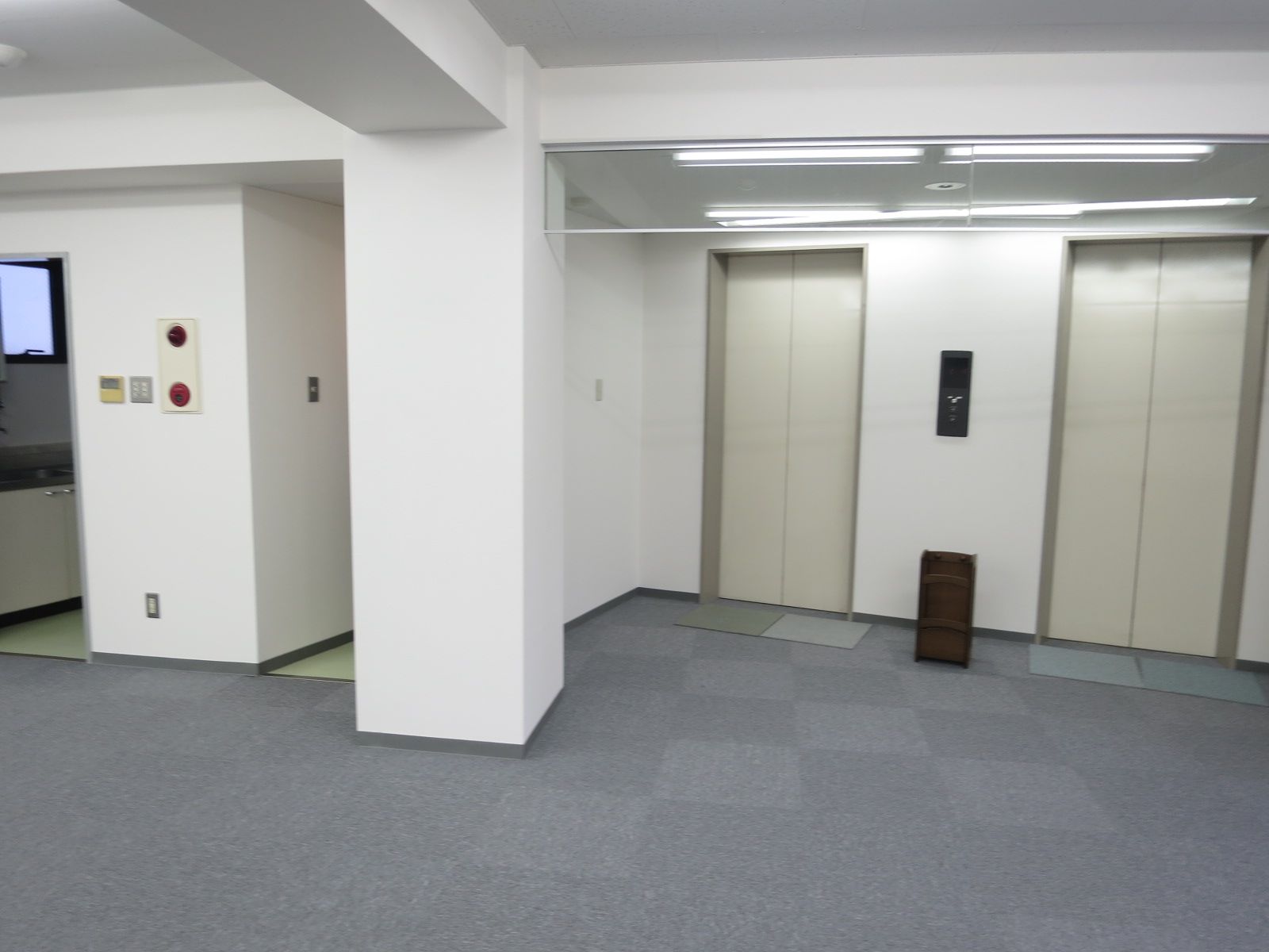 エレベーターからダイレクトイン
