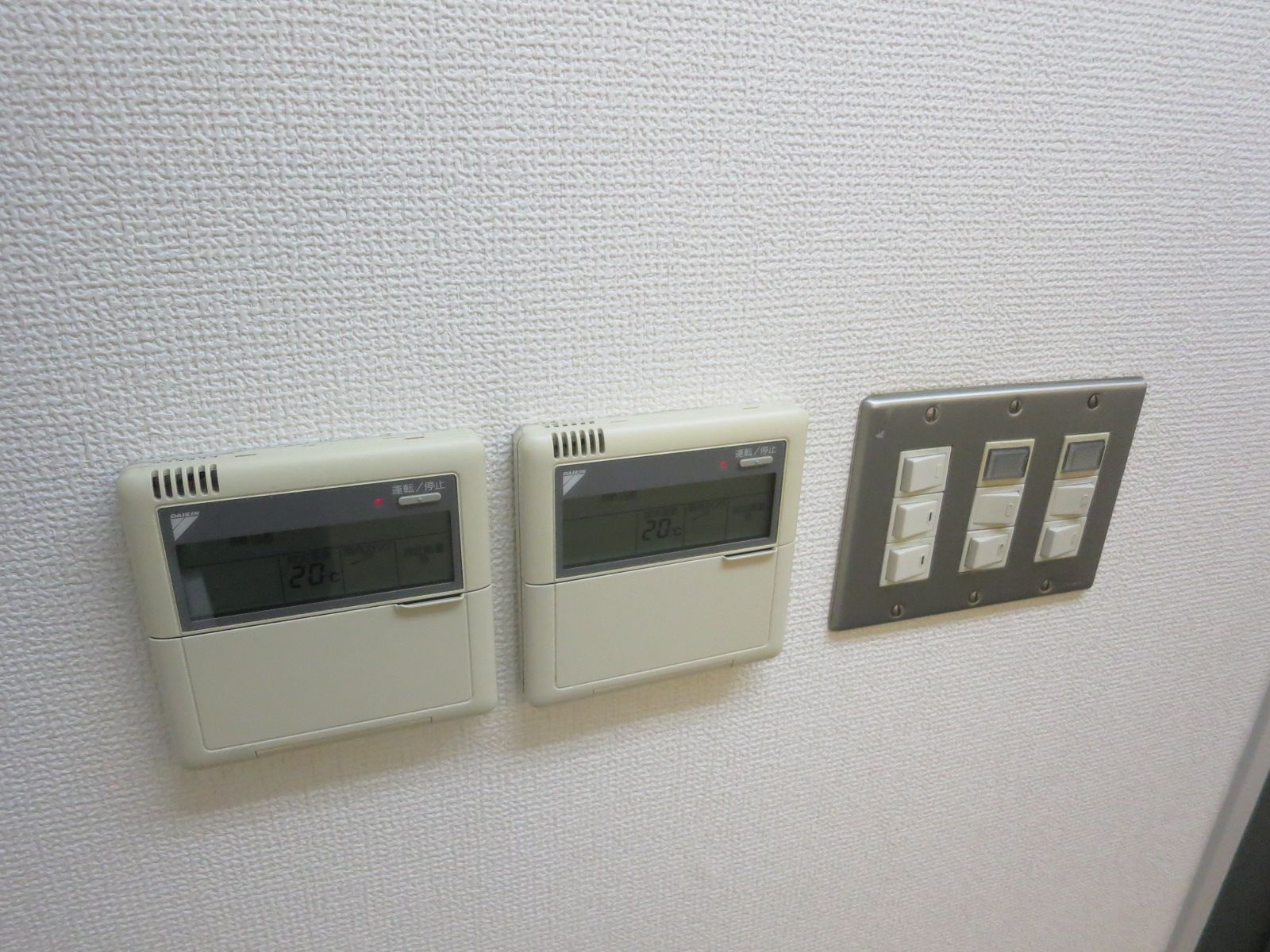 空調・照明スイッチ