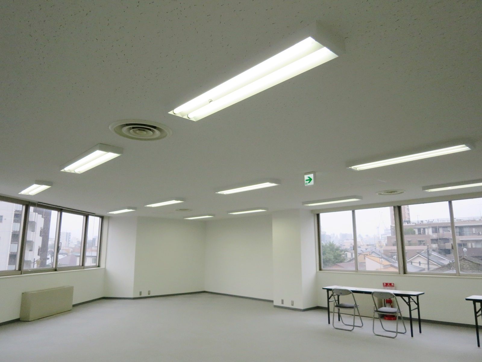 天井の様子