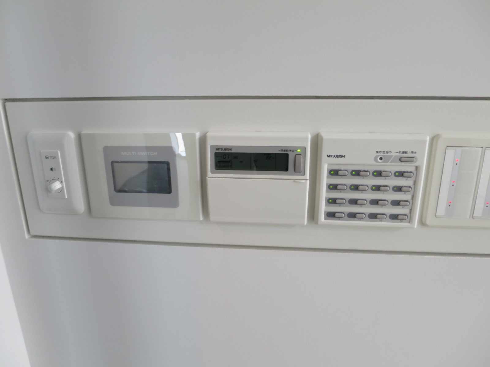 空調スイッチ