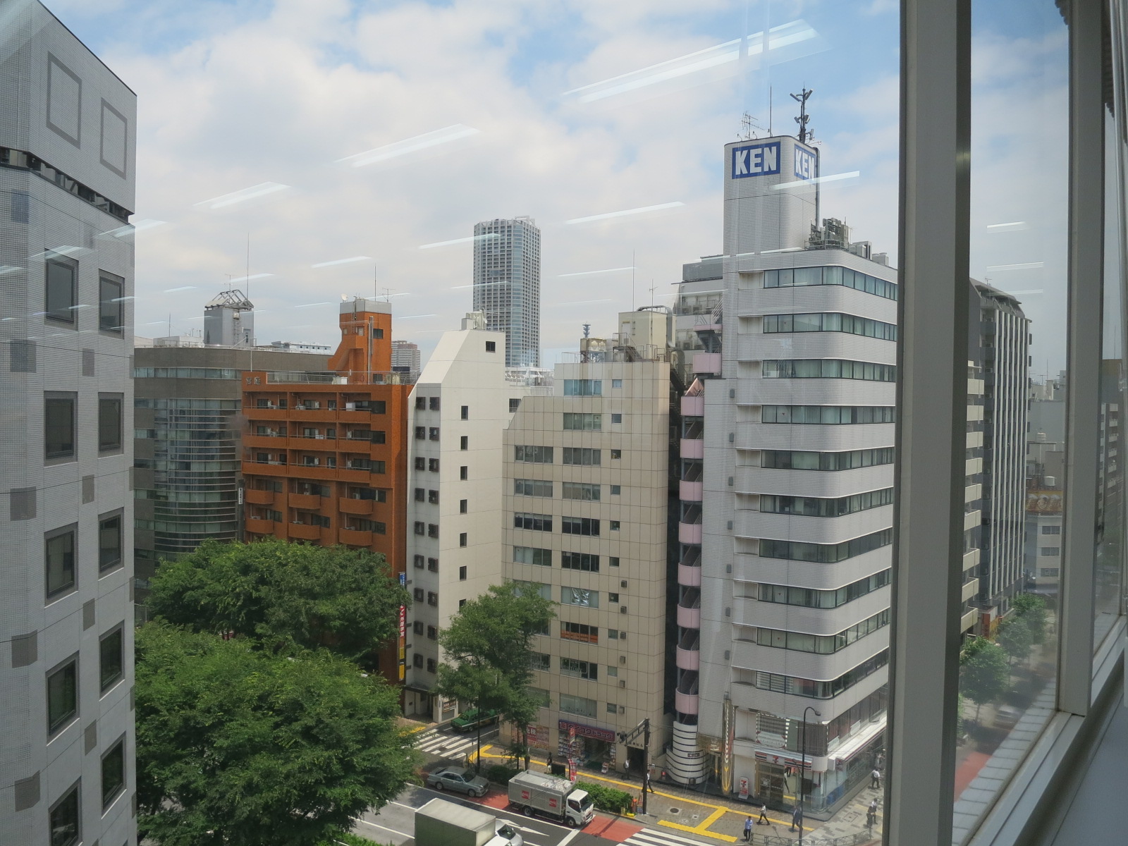 執務室からの景色