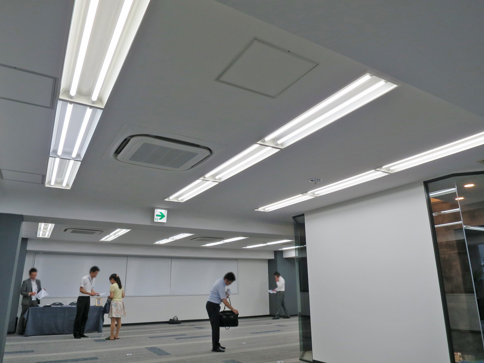 天井の様子