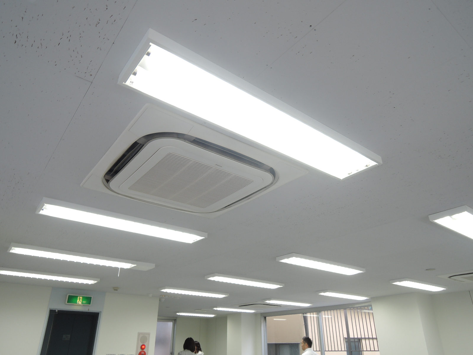 天井の様子