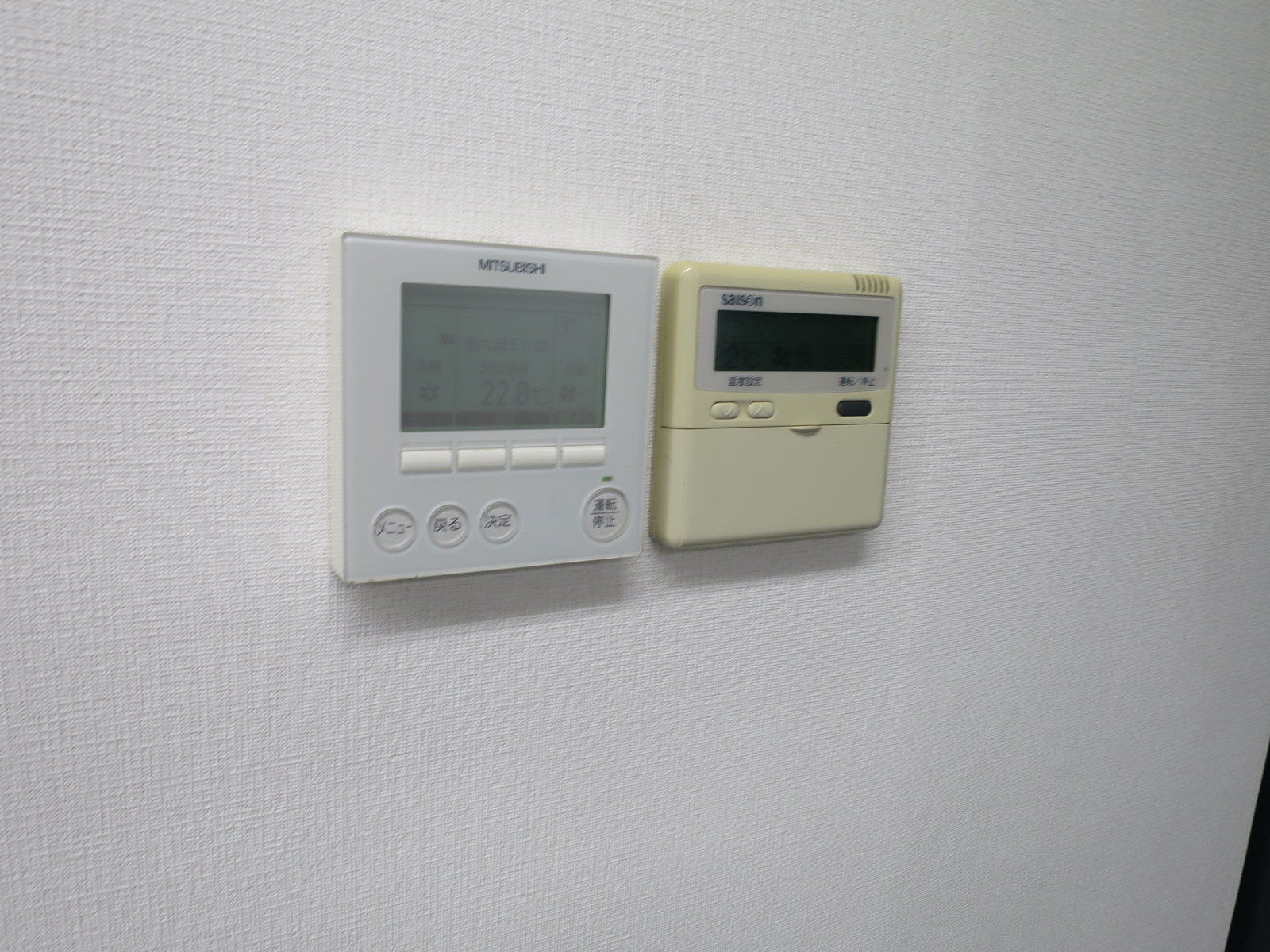 空調のスイッチ
