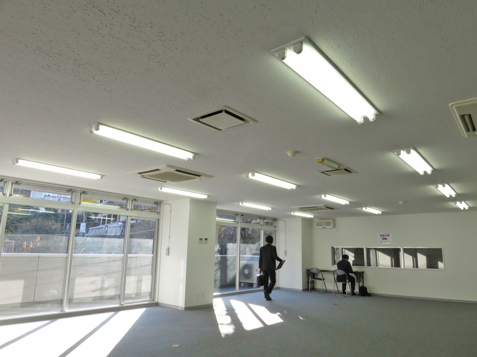 天井の様子