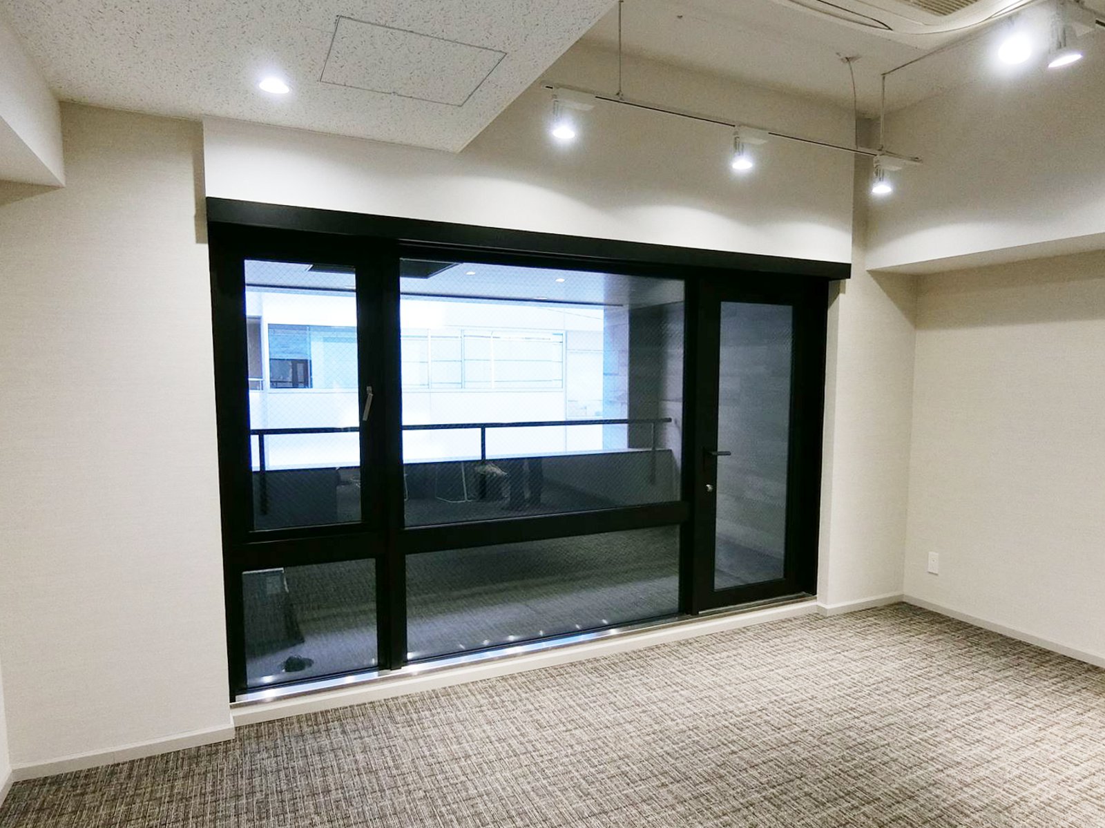 区画によりバルコニー設置