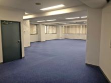 奥行きのあるフロア