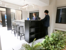 内装什器付きのオフィ