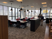 別角度の様子（10階