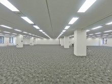 奥行きのあるフロア