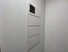 女性用トイレの小物入れ