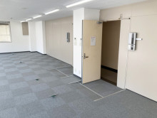 貸室出入口付近の様子