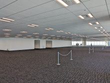 奥行きのあるフロア