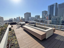 屋上テラスからの眺望