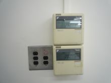 空調のスイッチ