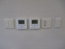 空調スイッチ類