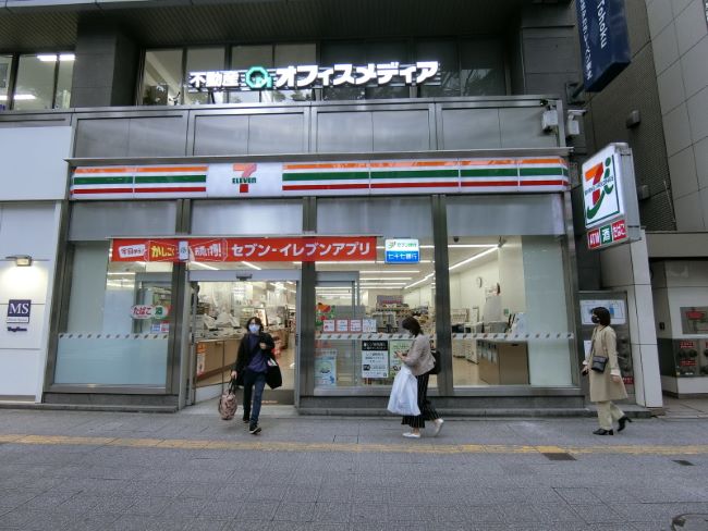 1階のセブンイレブン仙台あおば通店