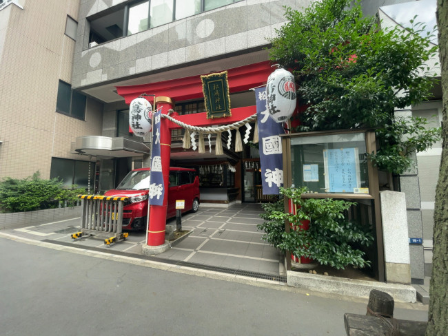 1階の松嶋神社