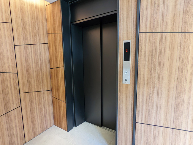 7階直結のエレベーター