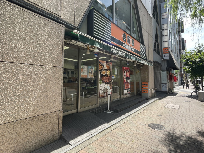 1階の吉野家 東銀座店