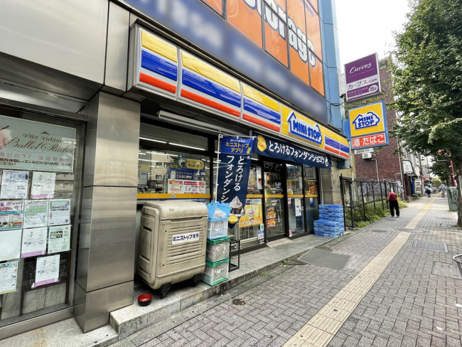 1階のミニストップ 大原店