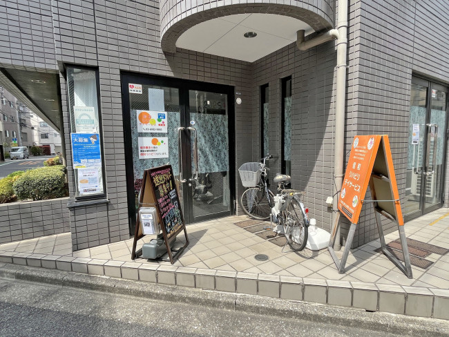 1階テナントの様子